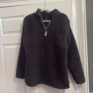 J. America Black Fleece Sweater